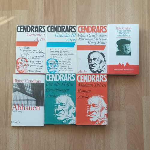 Blaise cendrars buch sammlung - blaise,