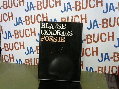 Poesie cendrars blaise - poesie, cendrars,