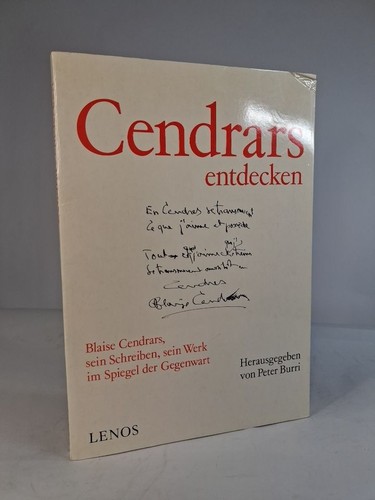 Cendrars entdecken blaise - cendrars, entdecken: