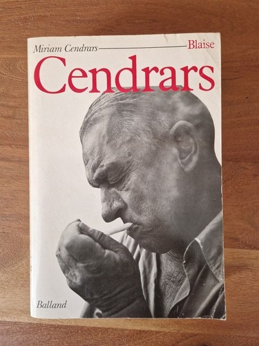 Blaise cendrars miriam - blaise,