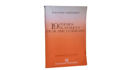 Blaise cendrars 19 - 📚,